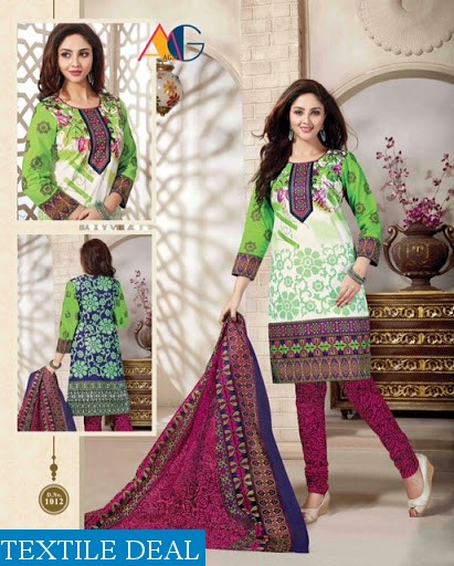 angel print cotton printed suits